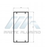 PERFIL TUB-4X2 (CUNHA)