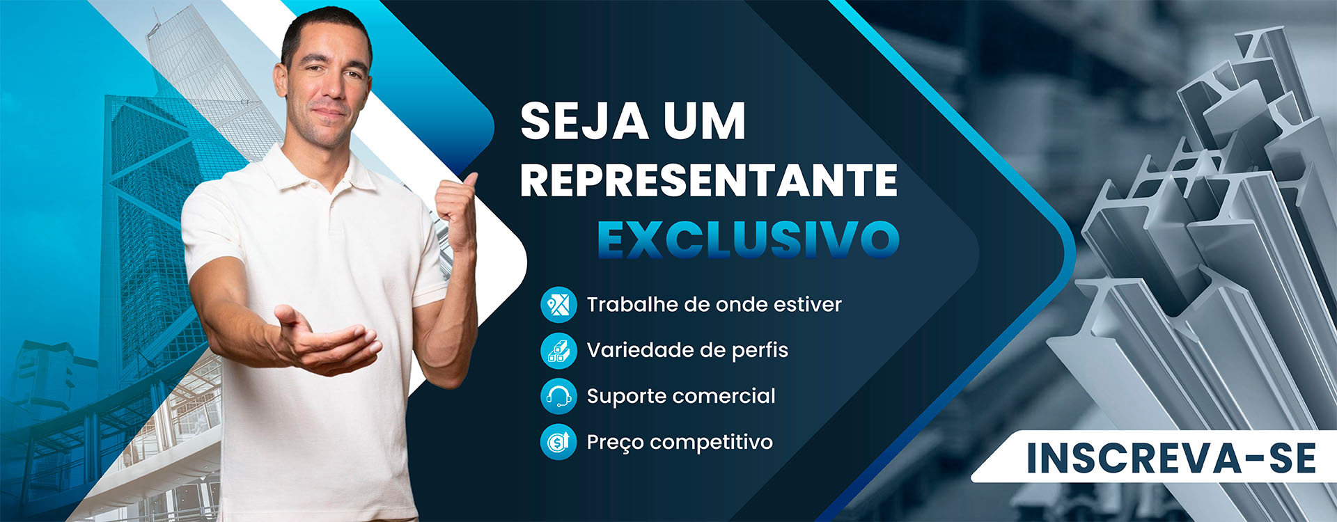 Seja um representante